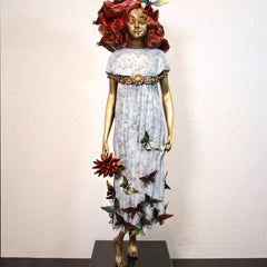 "Primavera" Bronze Sculpture thumbnail 1