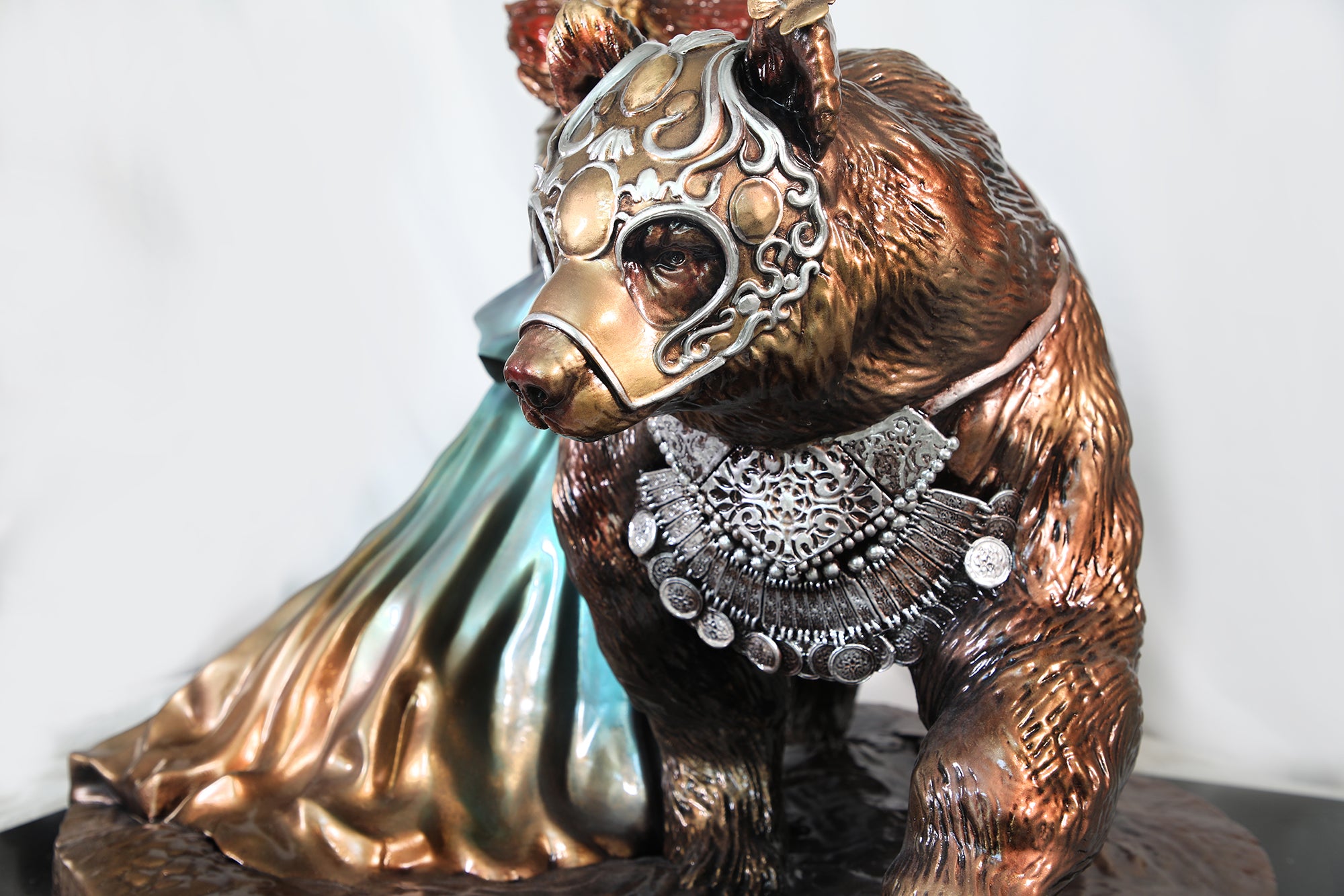 "Vinculo de los Espiritus" Resin Sculpture Limited Edition of 10.