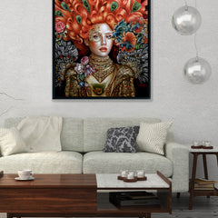 "Habito de lo Bello" 28x40 Print Limited Edition of 10 on Canvas thumbnail 3