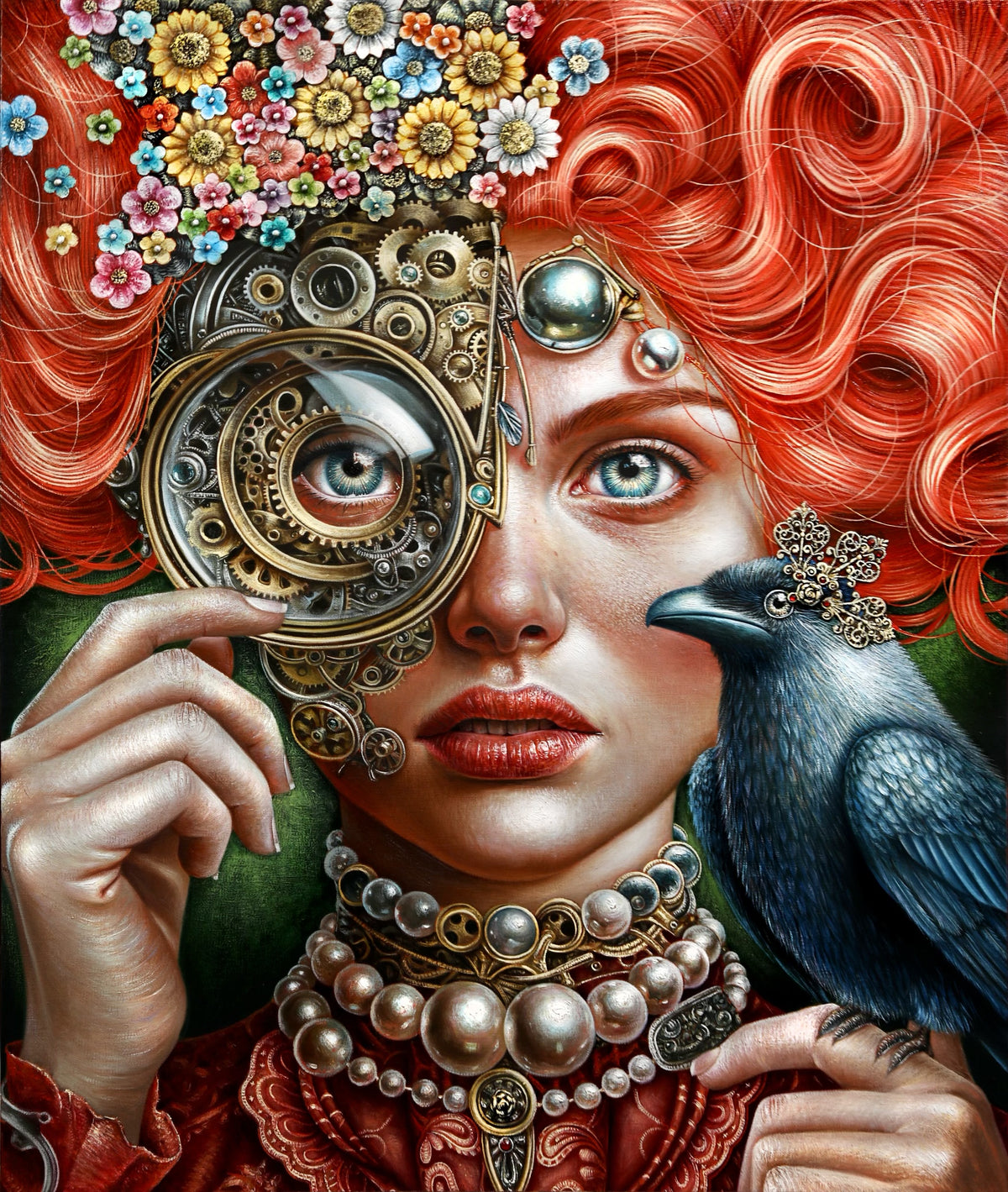 "Nunca Mas" Original Painting 20"x 24" Oil on Canvas - Original Work by Luis E Toledo Art