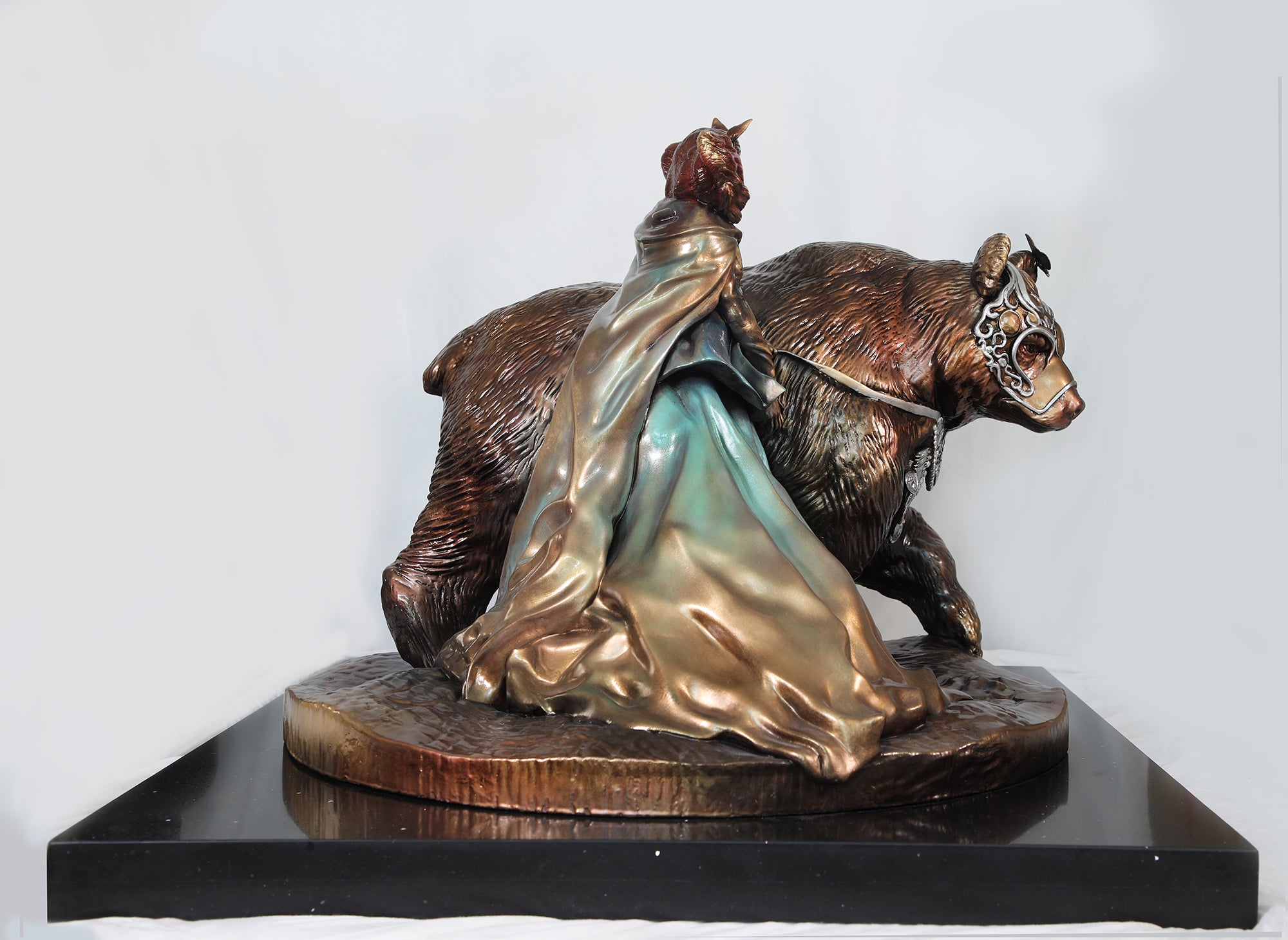 "Vinculo de los Espiritus" Resin Sculpture Limited Edition of 10.