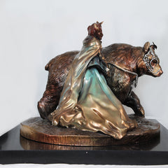 "Vinculo de los Espiritus" Resin Sculpture Limited Edition of 10. thumbnail 2