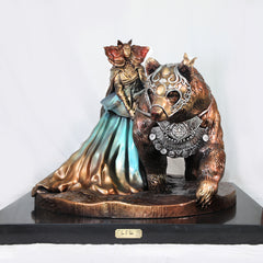 "Vinculo de los Espiritus" Resin Sculpture Limited Edition of 10. thumbnail 1
