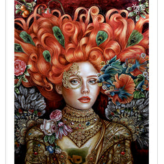 "Habito de lo Bello" 28x40 Print Limited Edition of 10 on Canvas thumbnail 1