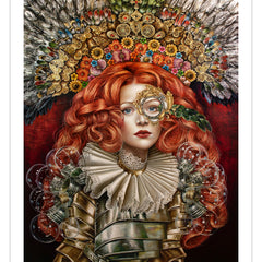 "Light of the Soul" 28x40 Print Limited Edition of 10 on Canvas thumbnail 1