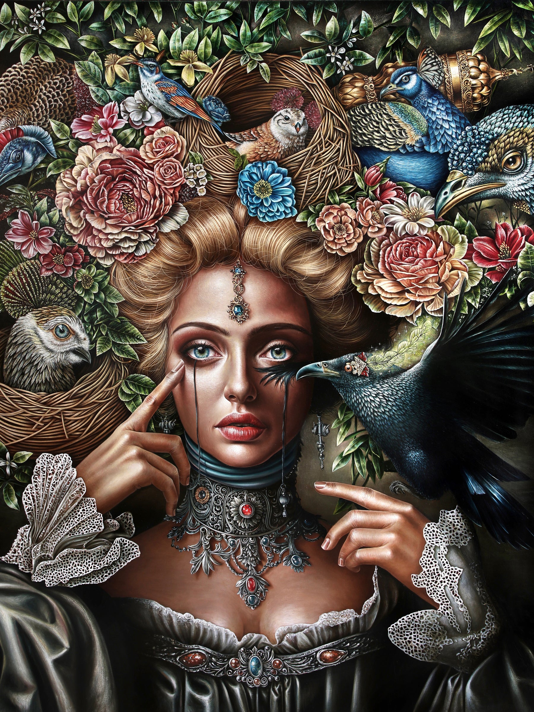 "Only This and Nothing More" 30"x 40" Print Limited Edition of 10 on Canvas by Luis E. Toledo available through Toledo’s Legacy