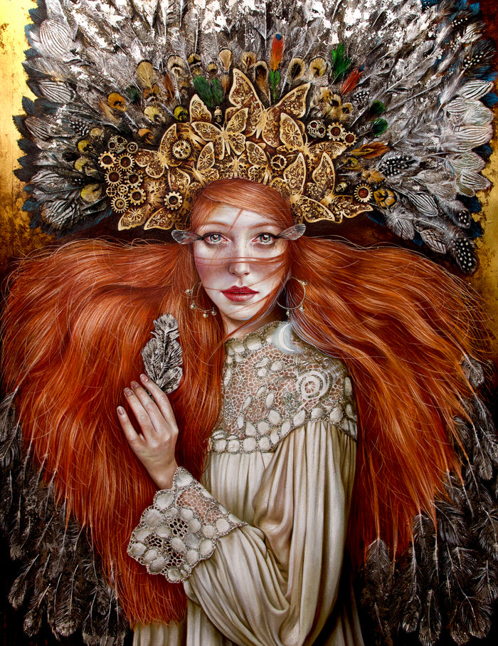 "Sueño De Otra Luz" 28 x 40 Print Limited Edition of 10 on Canvas by Luis E. Toledo