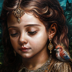 "Pacto Ancestral De Los Espiritus" 3 Oil on Linen thumbnail 3