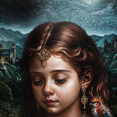 "Pacto Ancestral De Los Espiritus" 3 Oil on Linen thumbnail 2