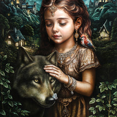 "Pacto Ancestral De Los Espiritus" 3 Oil on Linen thumbnail 1