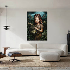 "Pacto Ancestral De Los Espiritus" 3 Oil on Linen thumbnail 4