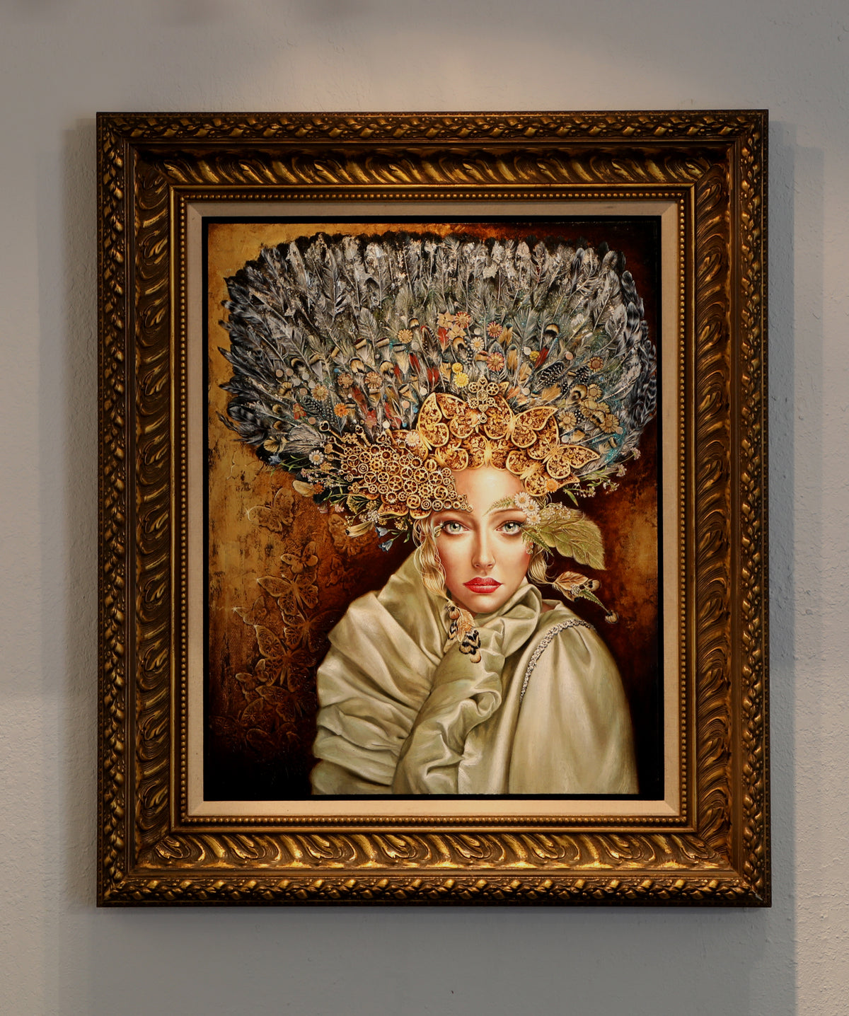Sueño De Otra Luz 2 Original Painting Series 2 of 4 - Original Work by Luis E Toledo Art