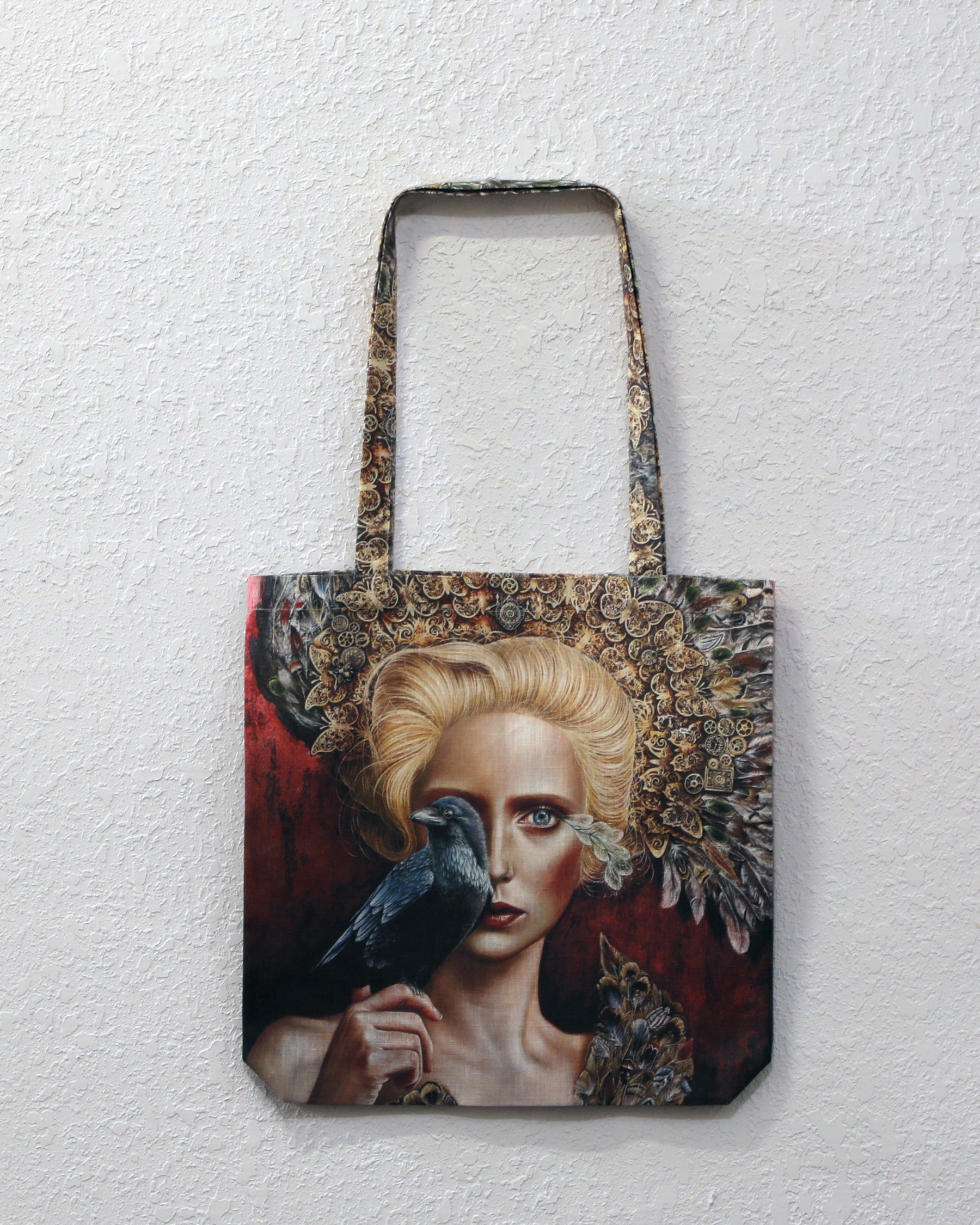 Nevermore Tote Bag by Luis E. Toledo available through Toledo’s Legacy