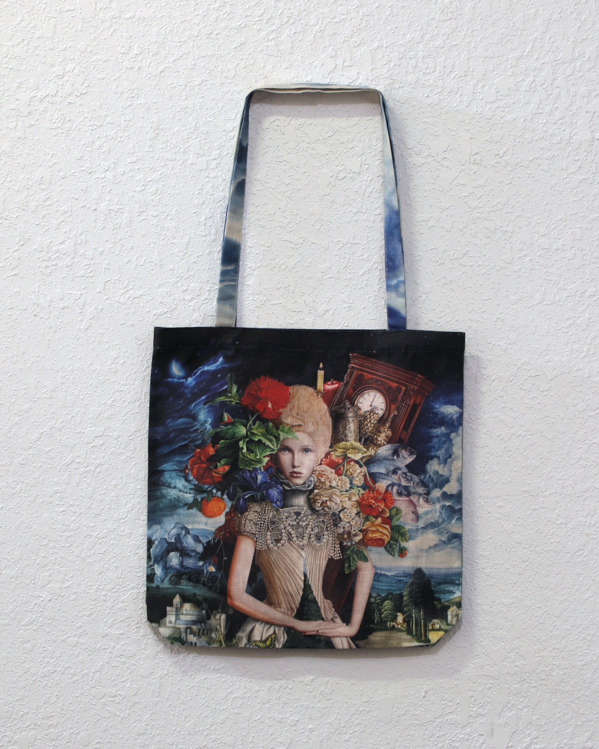 The Mistress of the Mantle Tote Bag - Original Work by Luis E Toledo Art