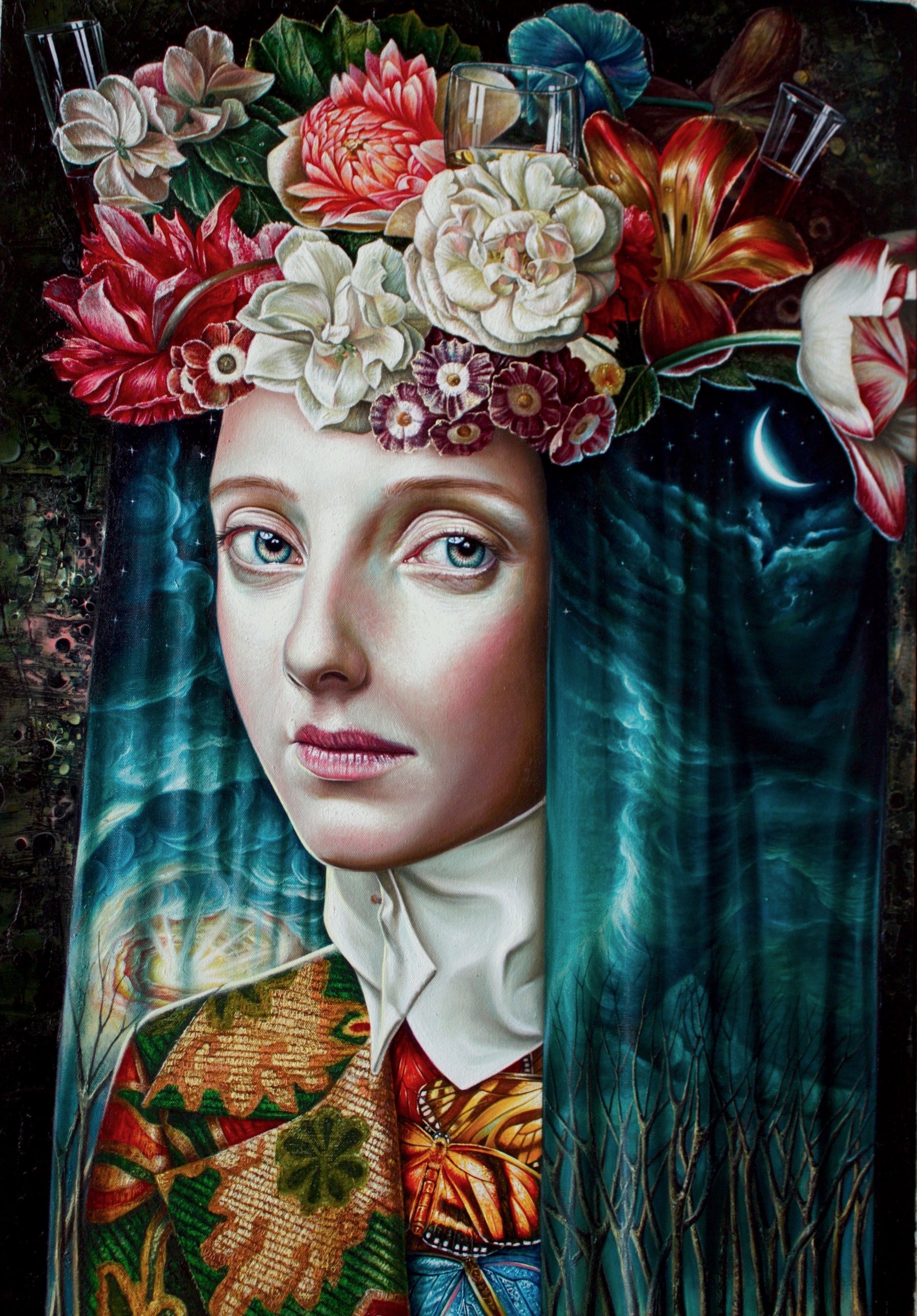 Atrapando un Sueño Original Oil Painting. by Luis E. Toledo available through Toledo’s Legacy