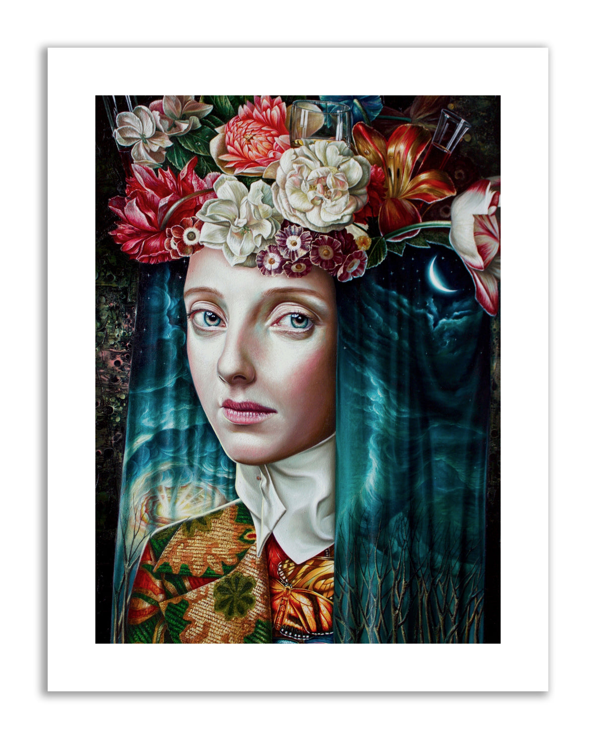 Atrapando un Sueño 28x40 Limited Edition Print of 10 - Original Work by Luis E Toledo Art