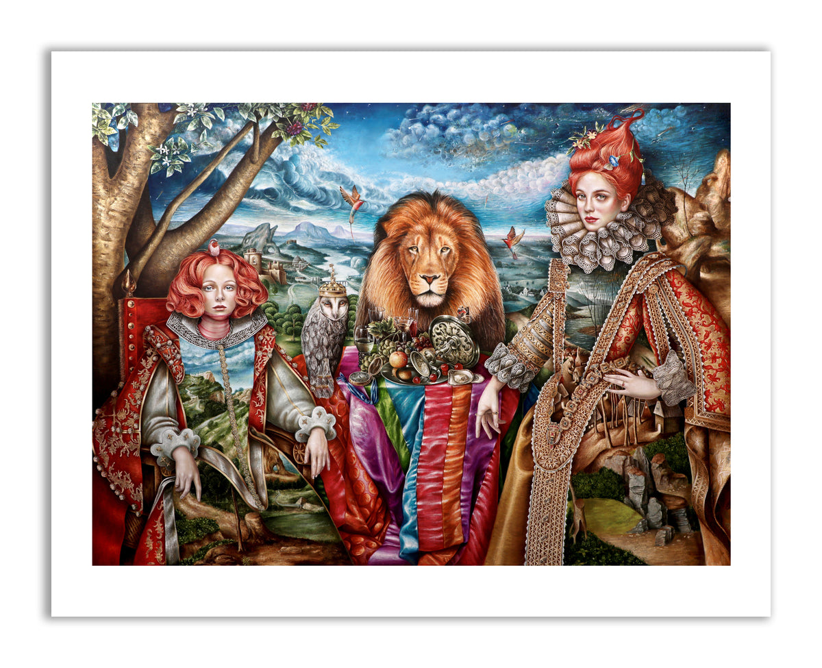 Evocacion De Una Noche 72x52 Original Oil on Linen Painting - Original Work by Luis E Toledo Art