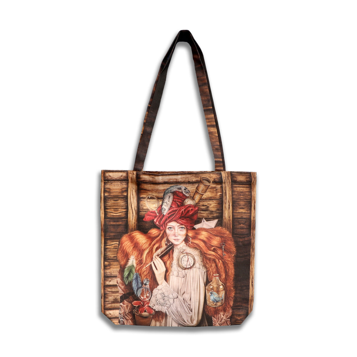 La Navegante Tote Bag - Original Work by Luis E Toledo Art