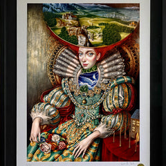 "Mother of Words" 28x40 Limited Edition Print of 10 on Canvas thumbnail 2