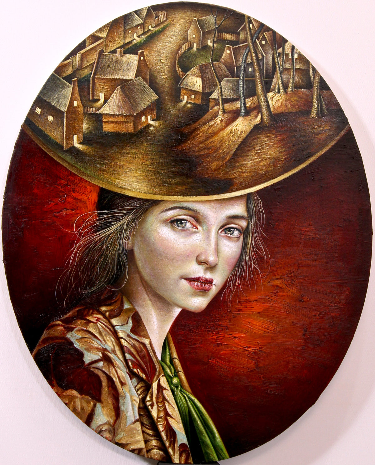 Mundo Interior 2 Original Oil Painting - Original Work by Luis E Toledo Art