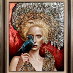 Nevermore Original Painting Series 3 of 4 thumbnail 4
