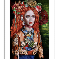"Rara Avis" 28x40 Limited Edition Print of 10 on Canvas thumbnail 1