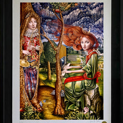 "Serenata a la Noche" 28x40 Limited Edition Print of 10 on Canvas thumbnail 2