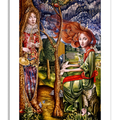 "Serenata a la Noche" 28x40 Limited Edition Print of 10 on Canvas thumbnail 1
