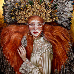 "Sueño De Otra Luz" Original Painting Series 1 of 4 thumbnail 1
