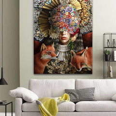 The Divine Intoxication Original Oil Painting. thumbnail 2