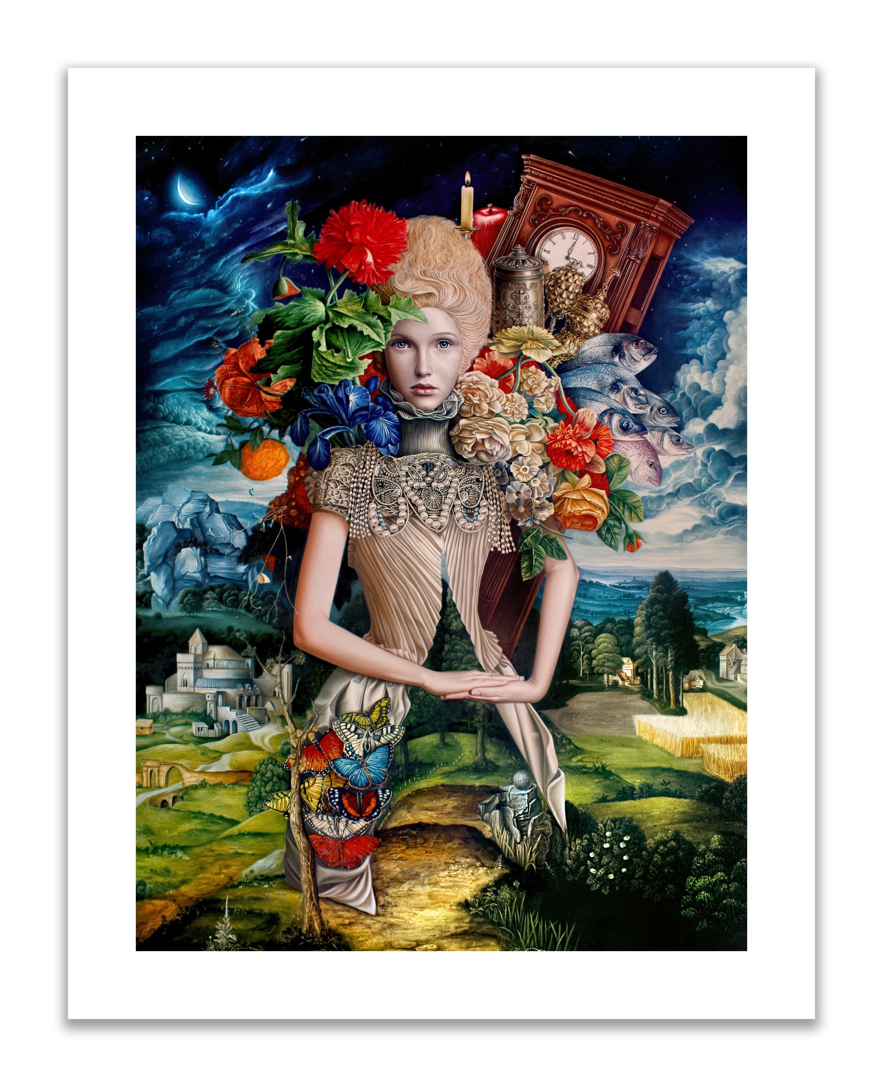 The Mistress of the Mantle 28x40 Limited Edition Print of 10 by Luis E. Toledo available through Toledo’s Legacy
