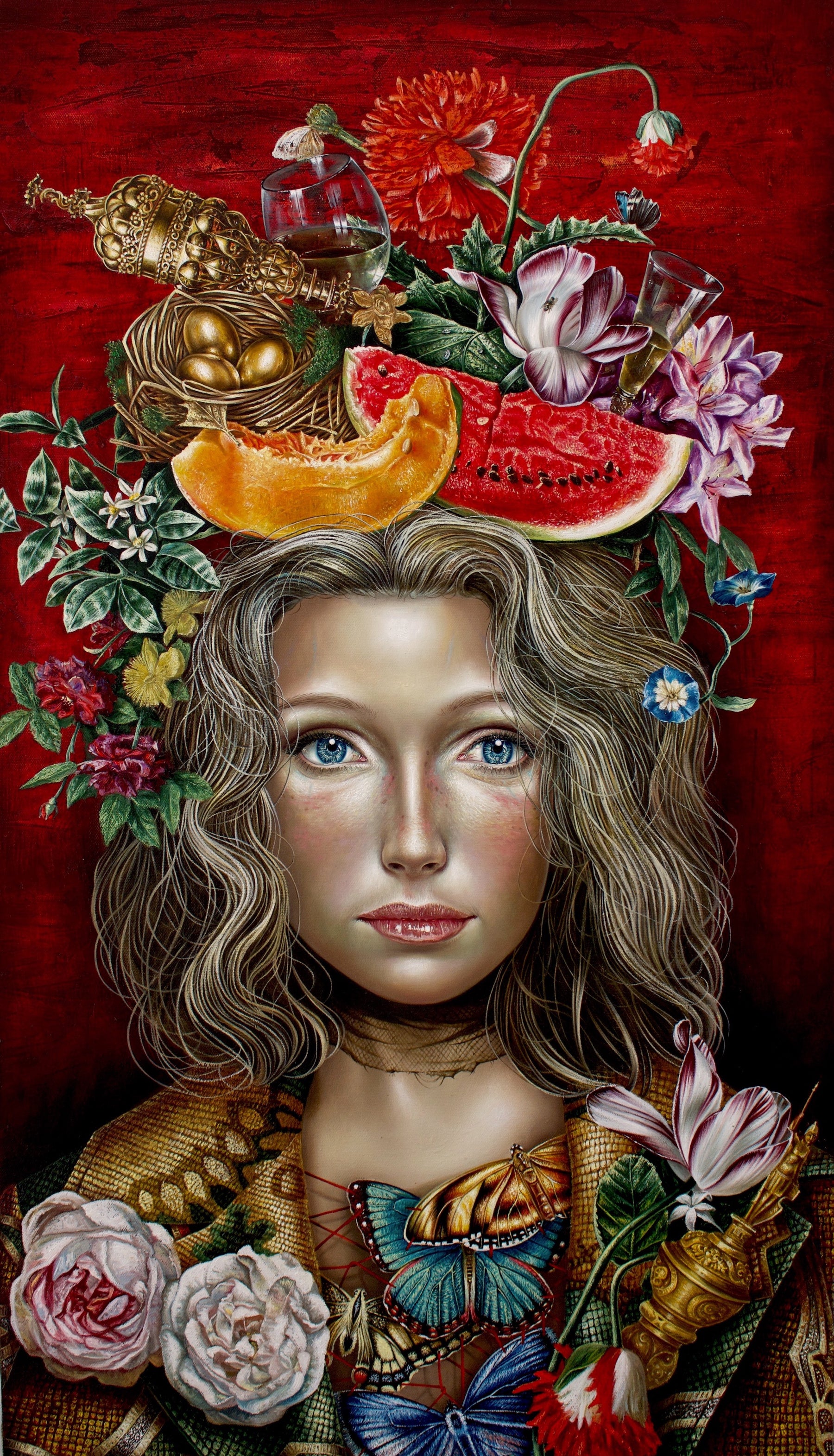 Cronica de una Ilusion Original Oil Painting by Luis E. Toledo available through Toledo’s Legacy