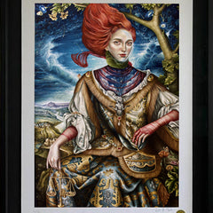 "Confirmacion" 28x40 Limited Edition Print of 10 on Canvas thumbnail 2