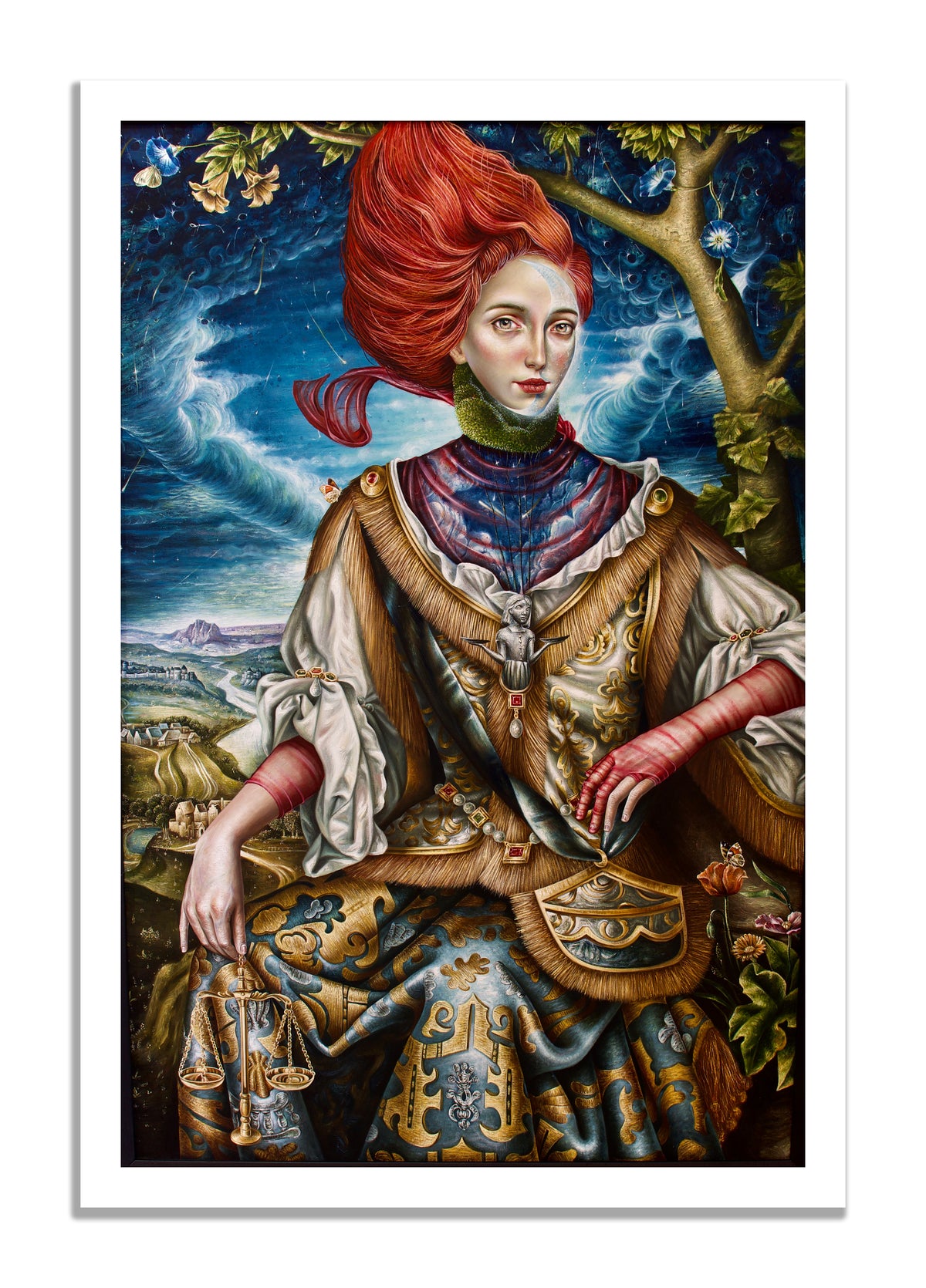 "Confirmacion" 28x40 Limited Edition Print of 10 on Canvas - Original Work by Luis E Toledo Art