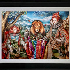 "Evocacion De Una Noche" 40x28 Limited Edition Print of 10 on Canvas thumbnail 2