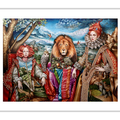 "Evocacion De Una Noche" 40x28 Limited Edition Print of 10 on Canvas thumbnail 1
