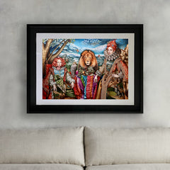 "Evocacion De Una Noche" 40x28 Limited Edition Print of 10 on Canvas thumbnail 3