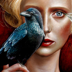 Nevermore Original Painting Series 3 of 4 thumbnail 2