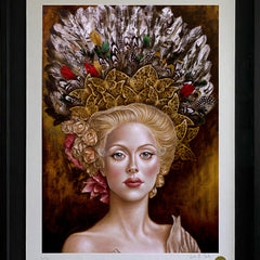 "Mujeres Aladas 3" 28x40 Limited Edition Print of 10 on Canvas thumbnail 2