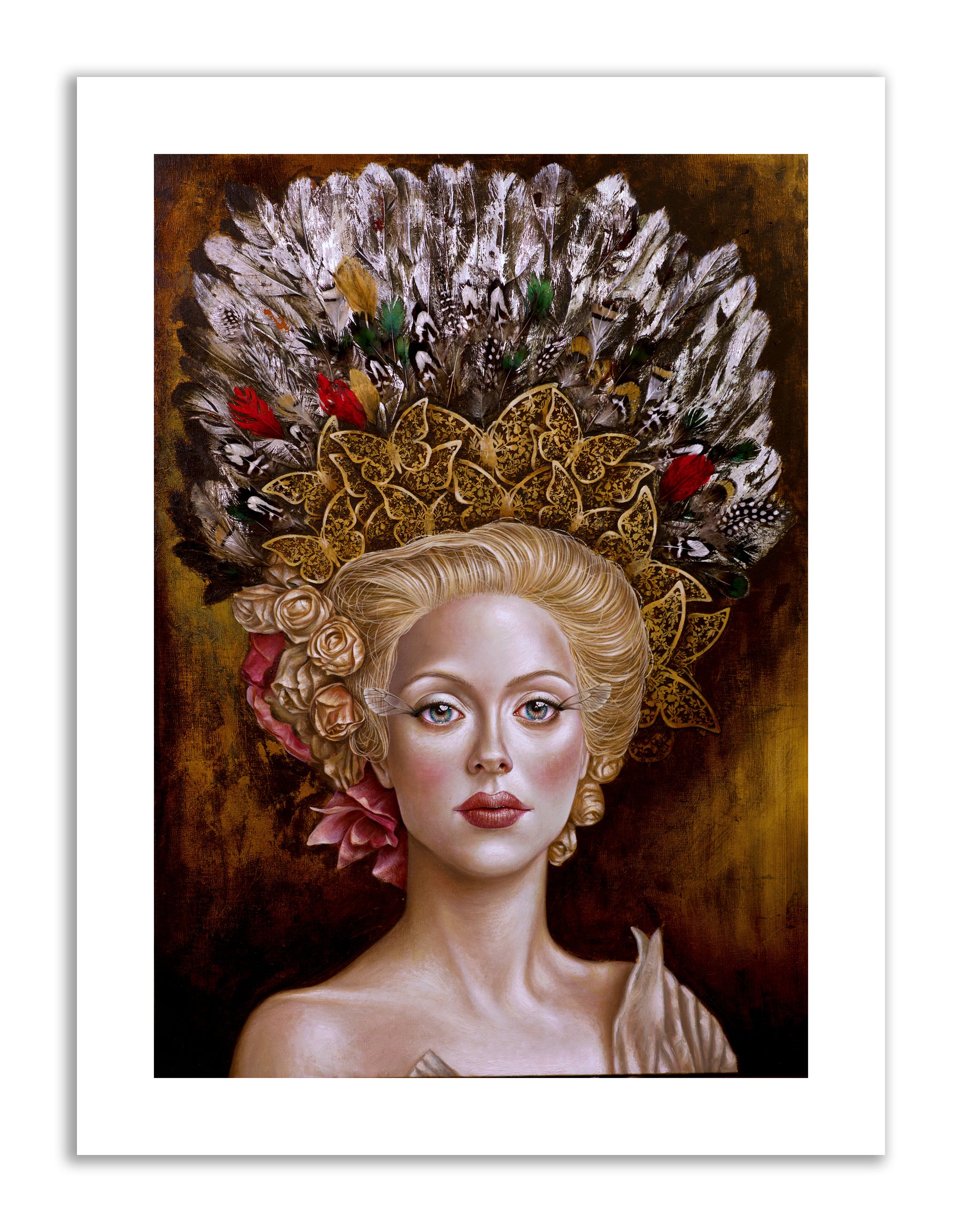 "Mujeres Aladas 3" 28x40 Limited Edition Print of 10 on Canvas by Luis E. Toledo available through Toledo’s Legacy