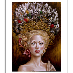"Mujeres Aladas 3" 28x40 Limited Edition Print of 10 on Canvas thumbnail 1