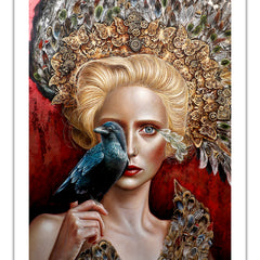 "Nevermore" 28x40 Print Limited Edition of 10 on Canvas thumbnail 1