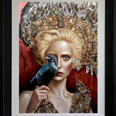 "Nevermore" 28x40 Print Limited Edition of 10 on Canvas thumbnail 2