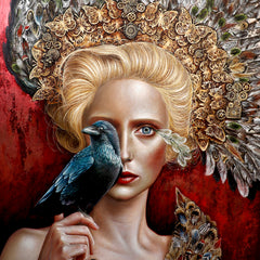 Nevermore Original Painting Series 3 of 4 thumbnail 1