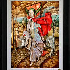 "Tal Vez Nos Sobre La Noche" 28x40 Limited Edition Print of 10 on Canvas thumbnail 2