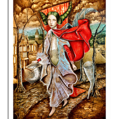 "Tal Vez Nos Sobre La Noche" 28x40 Limited Edition Print of 10 on Canvas thumbnail 1